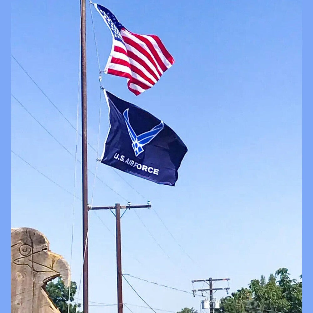 United States Air Force Flag 3 ft x 5 ft NEW! Home & Garden:Yard, Garden & Outdoor Living:Décor:Flags Style Your Walls